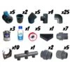 KIT Plomberie Piscine Jusqu'à 10x5 - Ø50