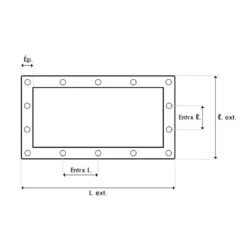 Bride Skimmer KRIPSOL Grande Meurtrière SKAL - RSK 131.A -Piscine Nettoyage Magasin img 1652 03 1080