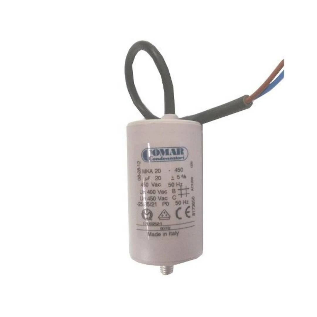 Condensateur 20 μF - Standard - Pompes Piscine 1 Condensateur 20 μF - Standard - Pompes Piscine