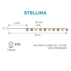 Guirlande Décorative - Stellina -Piscine Nettoyage Magasin img 1831 05 1080