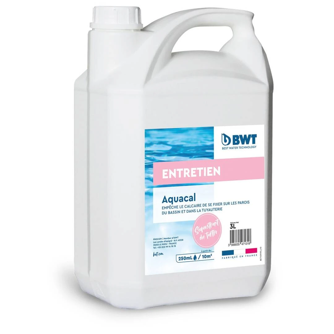 Anti Calcaire Piscine - Aquacal 3L BWT 1 Anti Calcaire Piscine - Aquacal 3L BWT