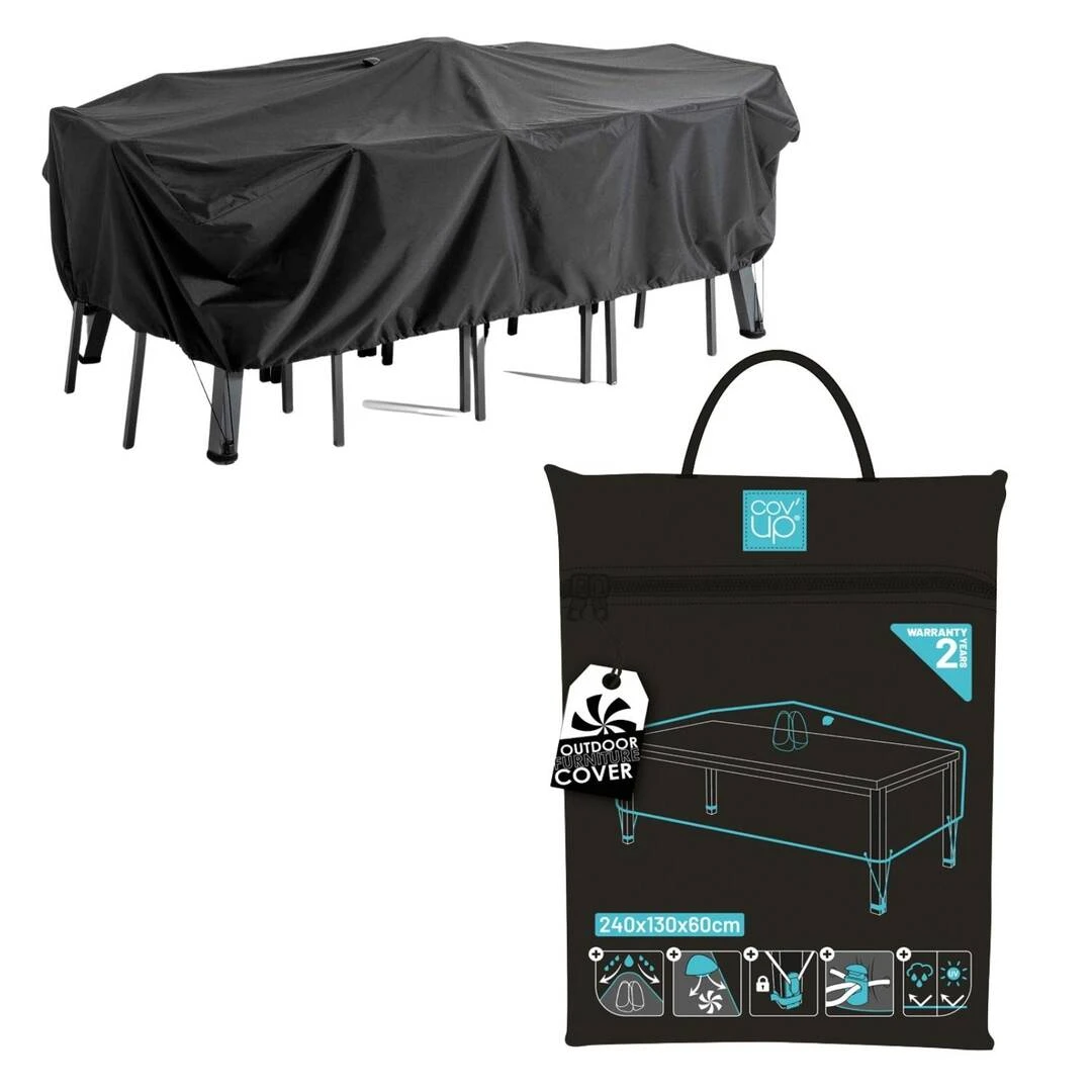 Housse De Table De Jardin - Rectangulaire XL 1 Housse De Table De Jardin - Rectangulaire XL